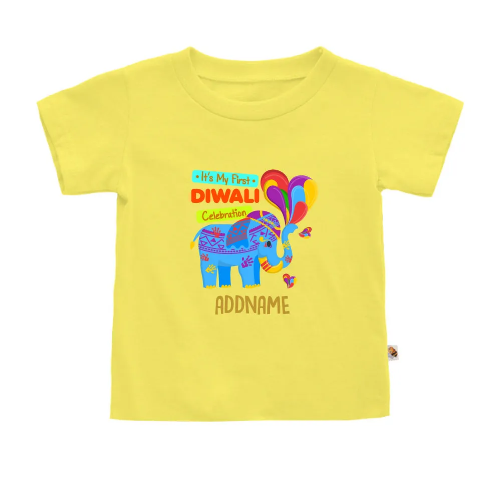 1st Diwali Blue Elephant (Kids)