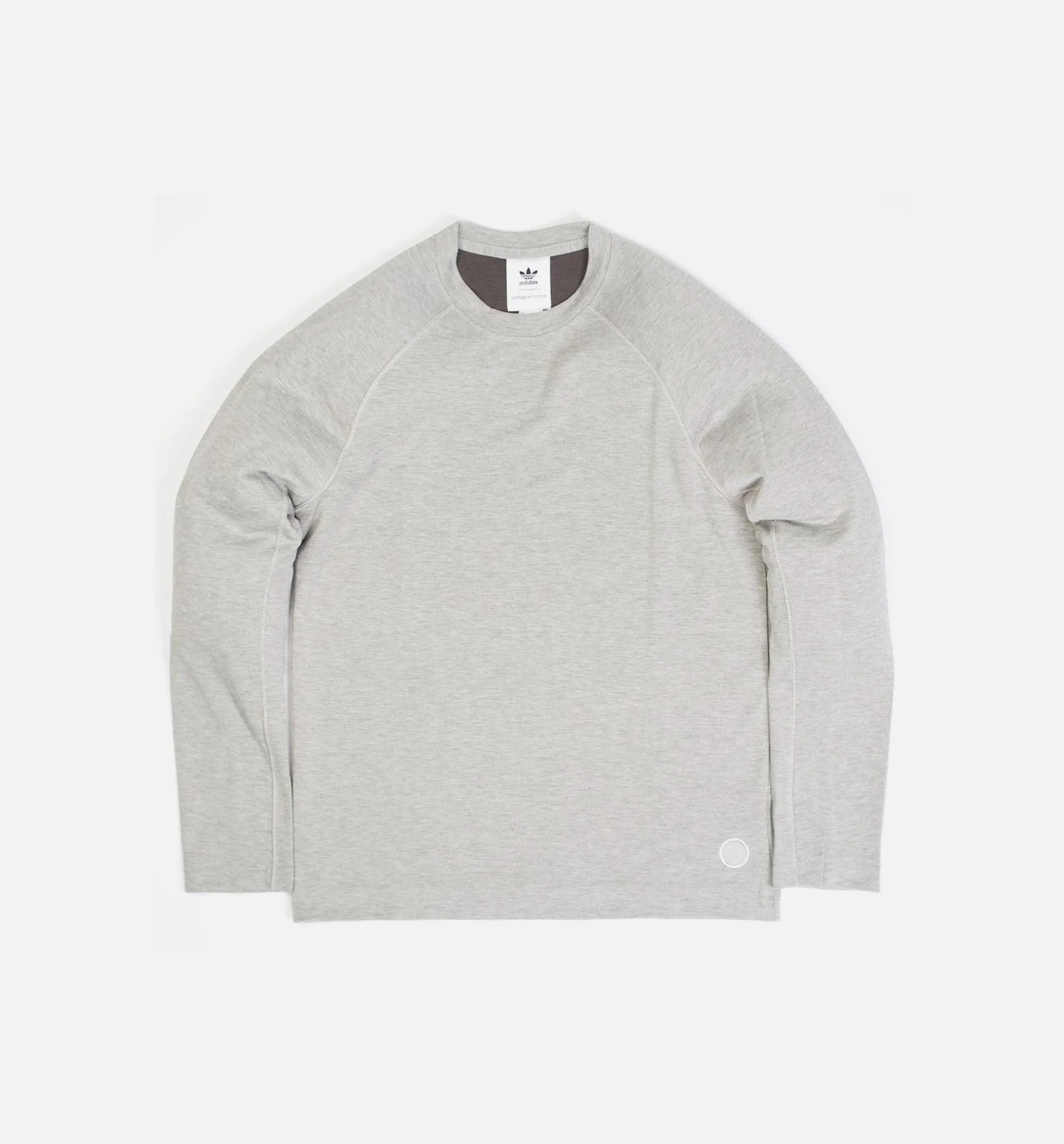 adidas Originals X Wings Horns Mens Long Sleeve T-Shirt - Tan/Tan