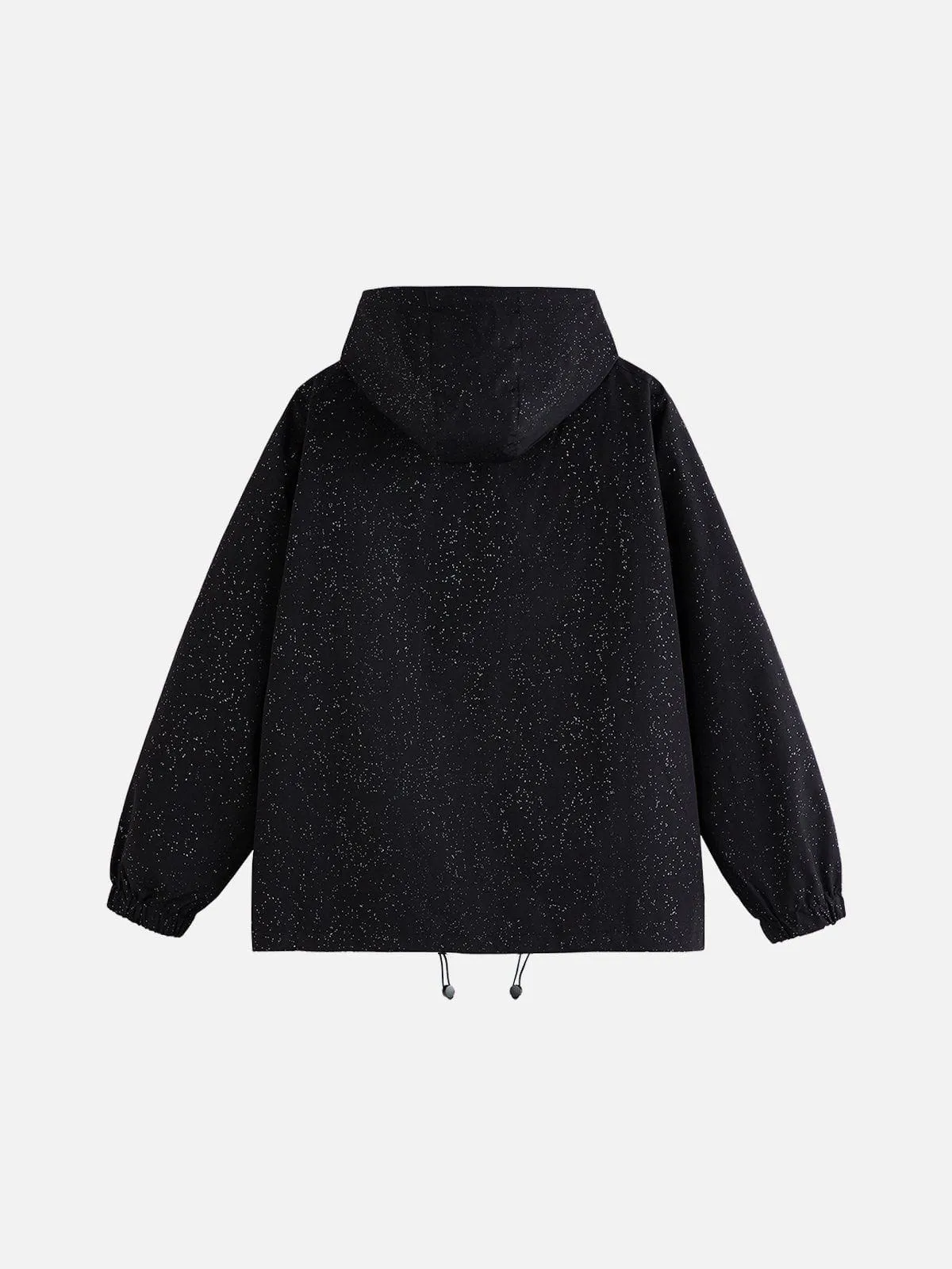 Aelfric Eden Hotfix Rhinestones Hooded Jacket