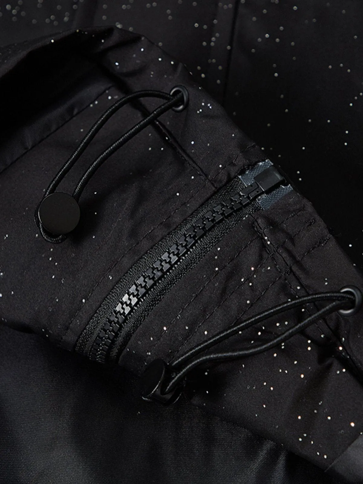 Aelfric Eden Hotfix Rhinestones Hooded Jacket