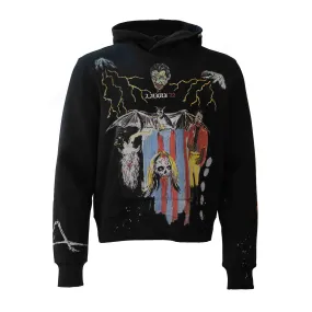 Amiri X Wes Lang Blood 38' Hoodie in Black