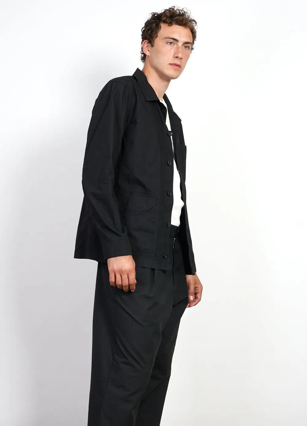 ANDERS | Super Light Summer Jacket | Black