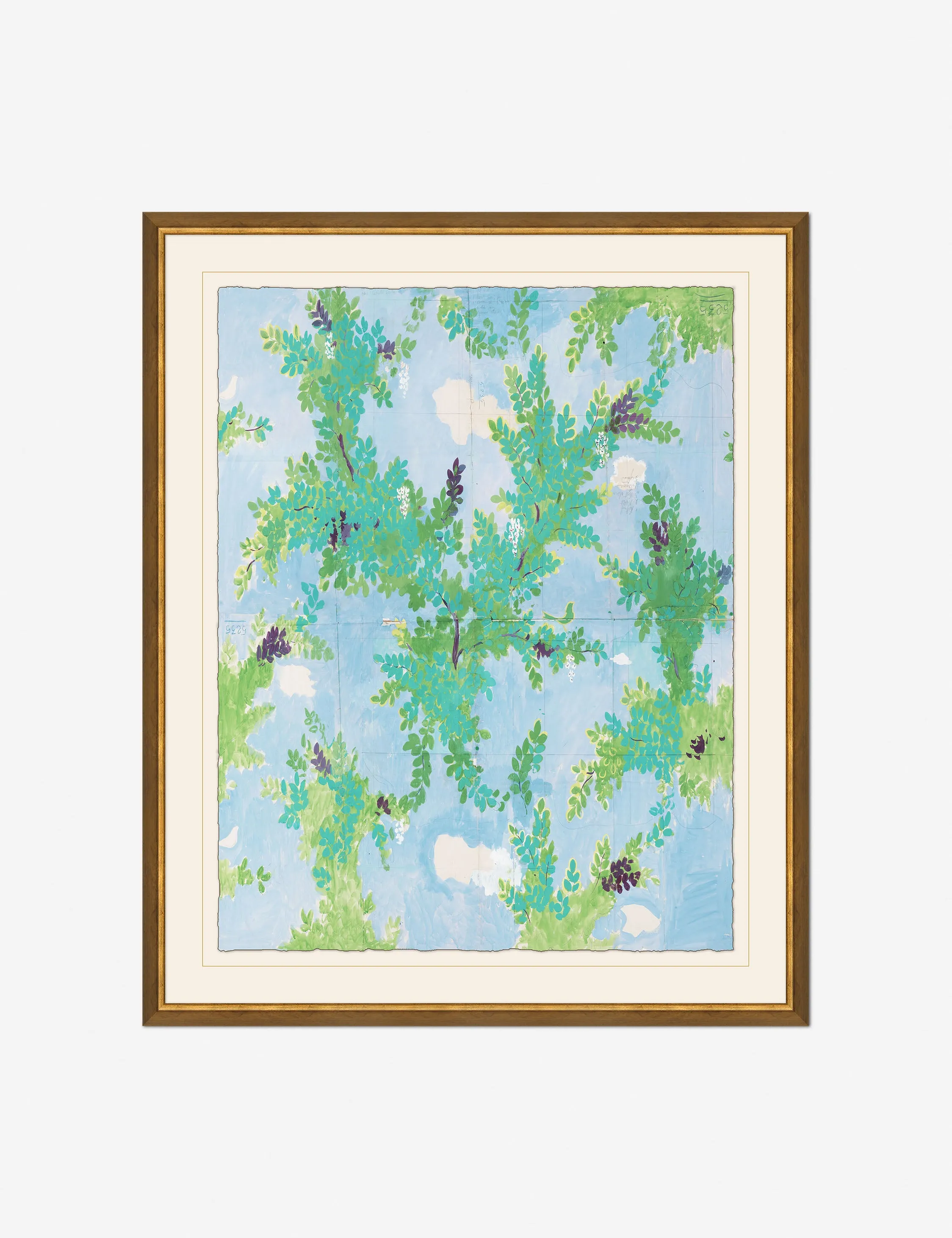 Arbres et Nuages Print by Paule Marrot