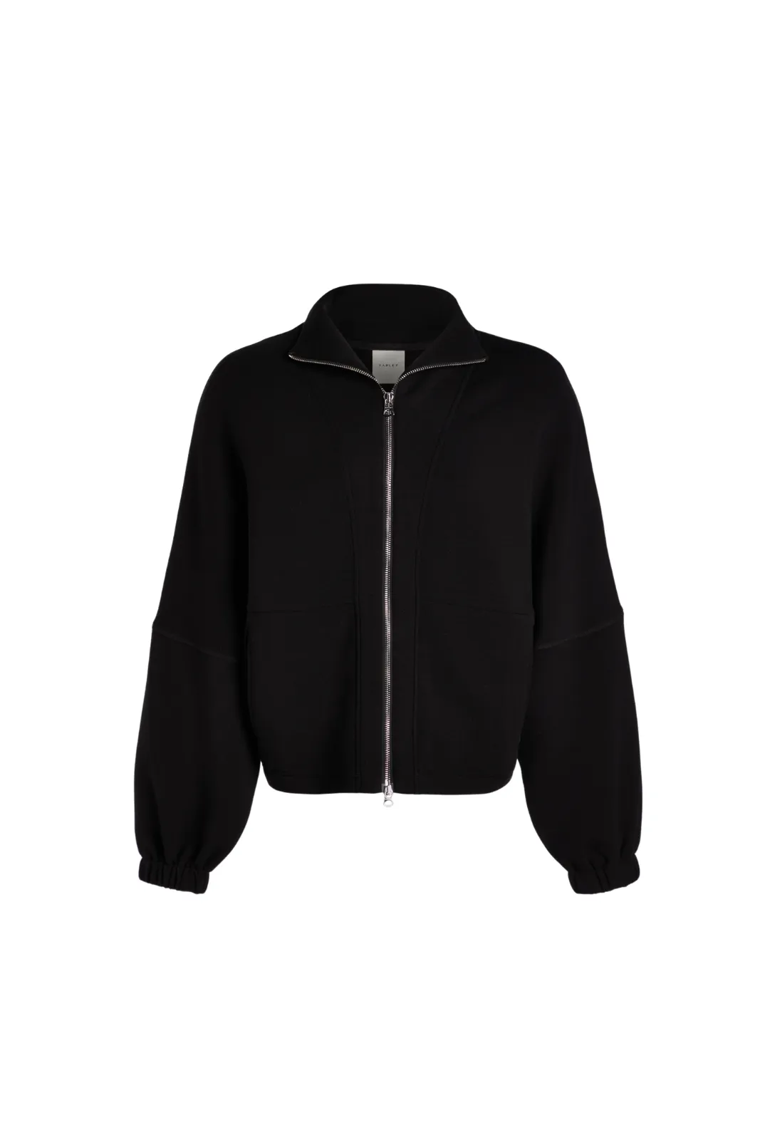 Ashbury Zip Through Sweat Black