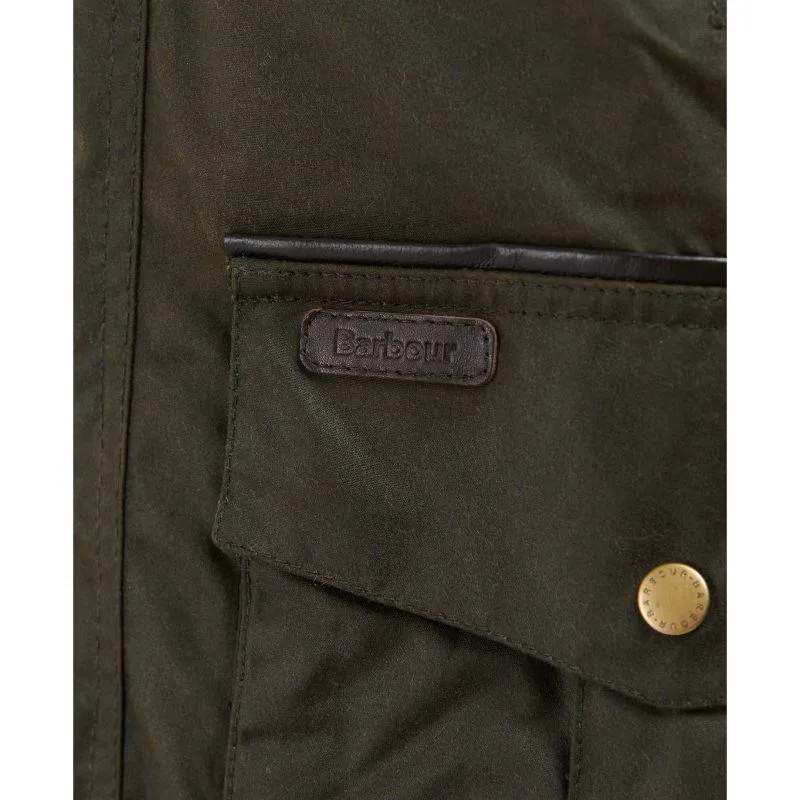 Barbour Hawthorn Mens Wax Jacket - Archive Olive