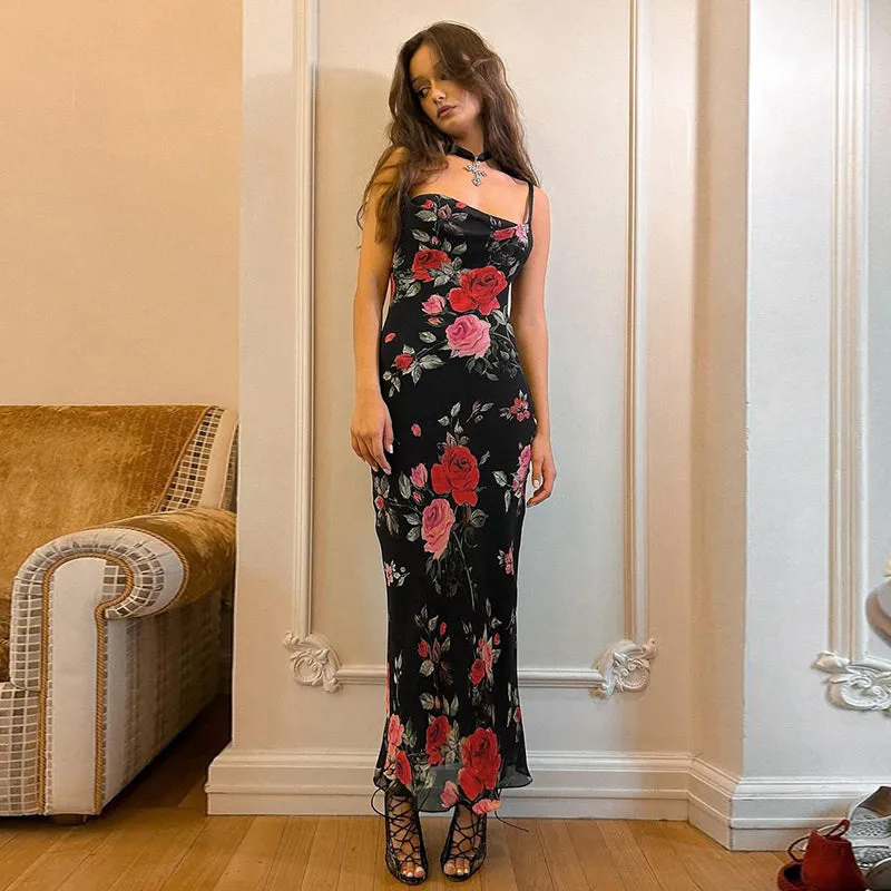 Bonnyshow Solomia Floral Maxi Dress