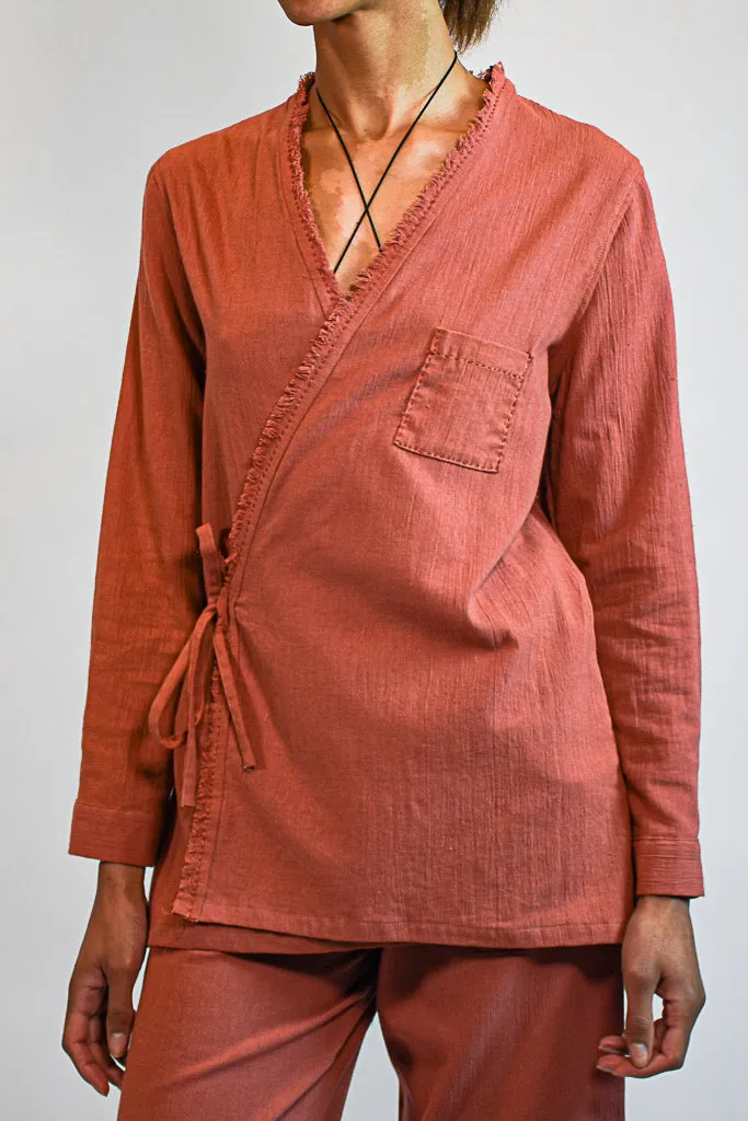 BRICK ORANGE DAPHNE JACKET