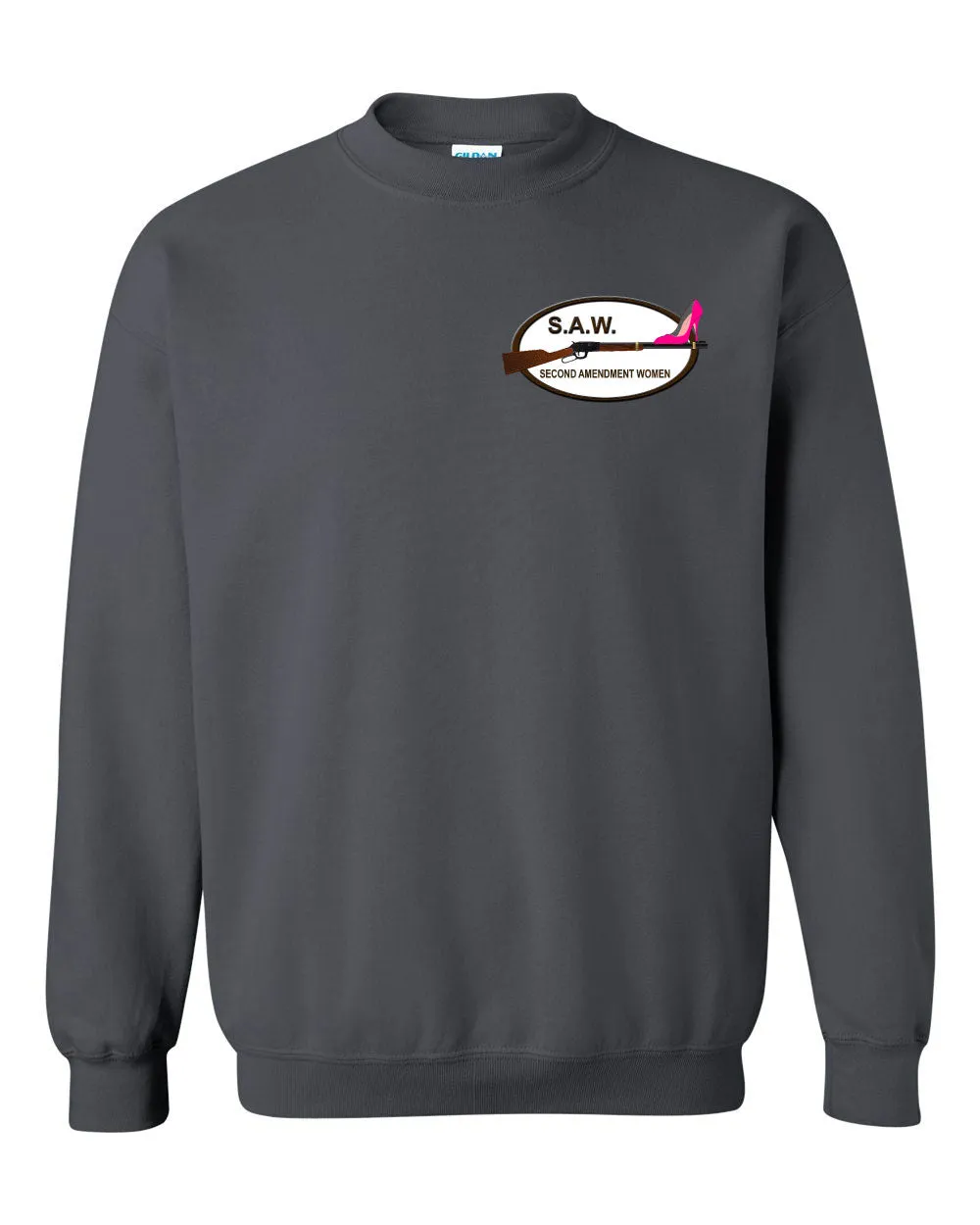 Buffalo Revolver Club Crewneck Sweatshirt - SAW Logo