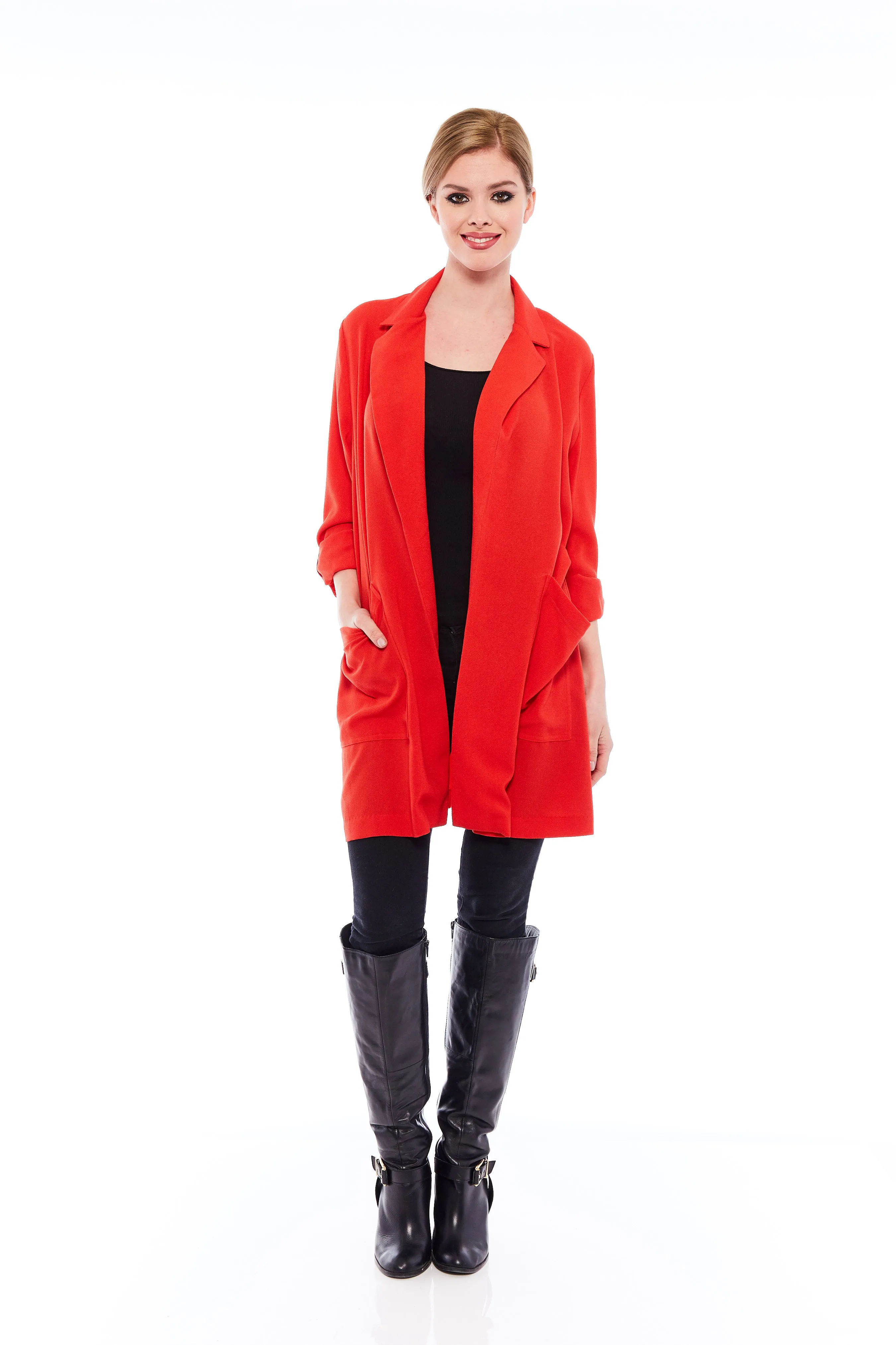 Buy Women's Long Sleeve Red Blazers Online