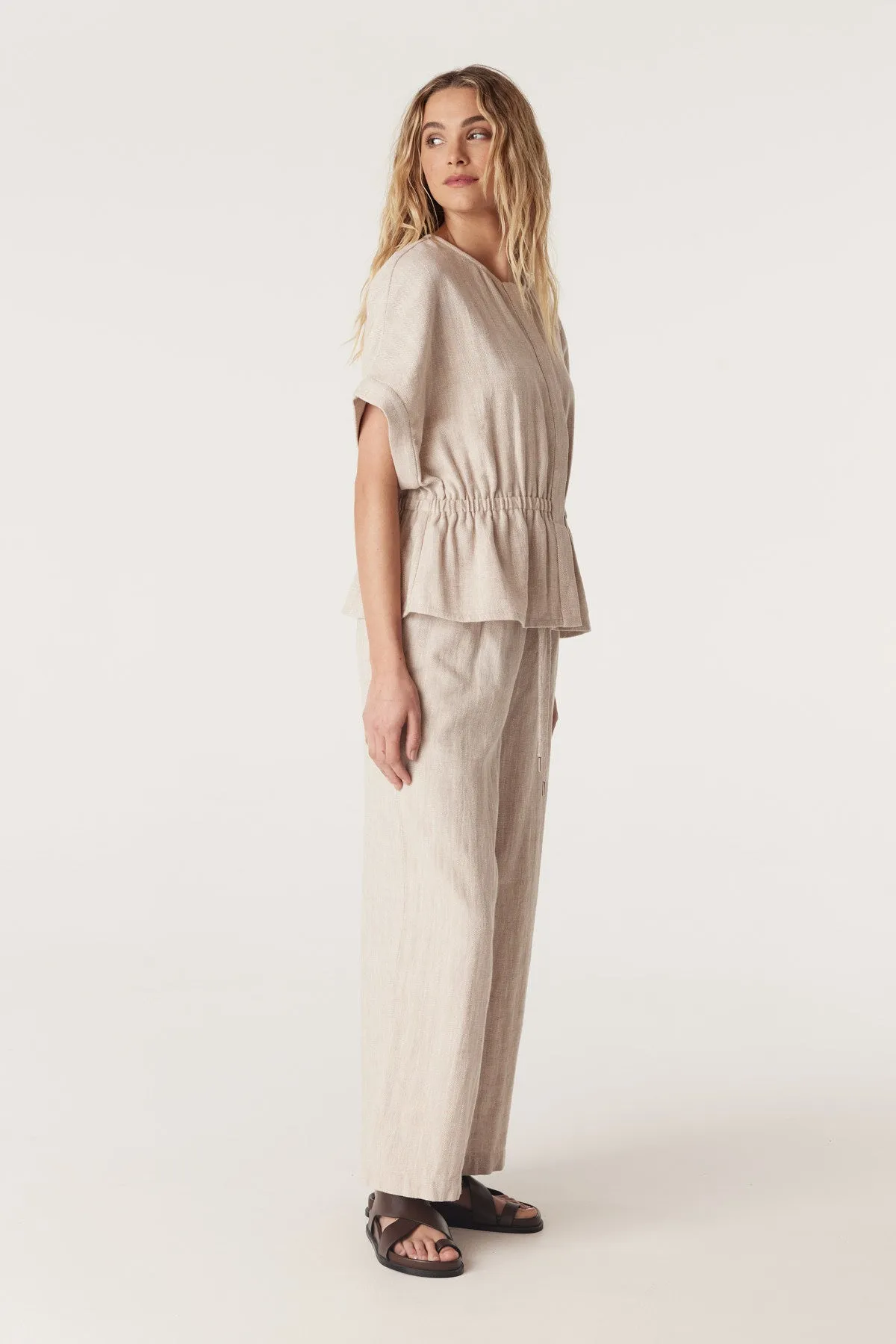 Cable - Marrakesh Linen Jacket - Natural