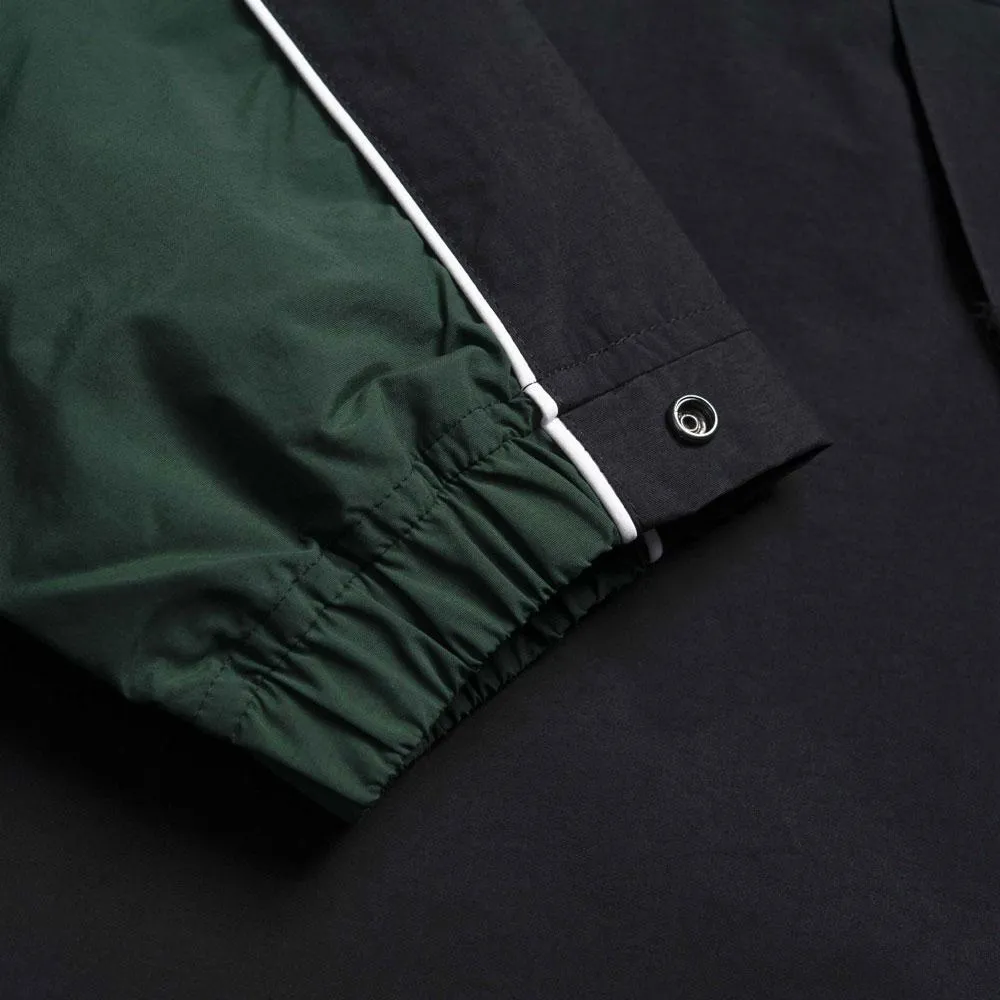 Carhartt WIP Mens Terrace Jacket - Dark Navy / Black / Bottle green