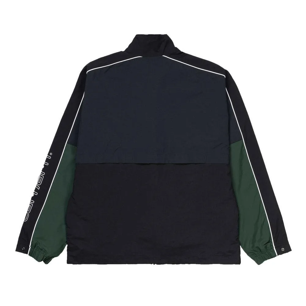 Carhartt WIP Mens Terrace Jacket - Dark Navy / Black / Bottle green