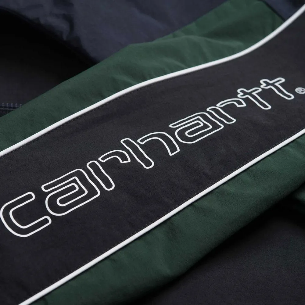 Carhartt WIP Mens Terrace Jacket - Dark Navy / Black / Bottle green