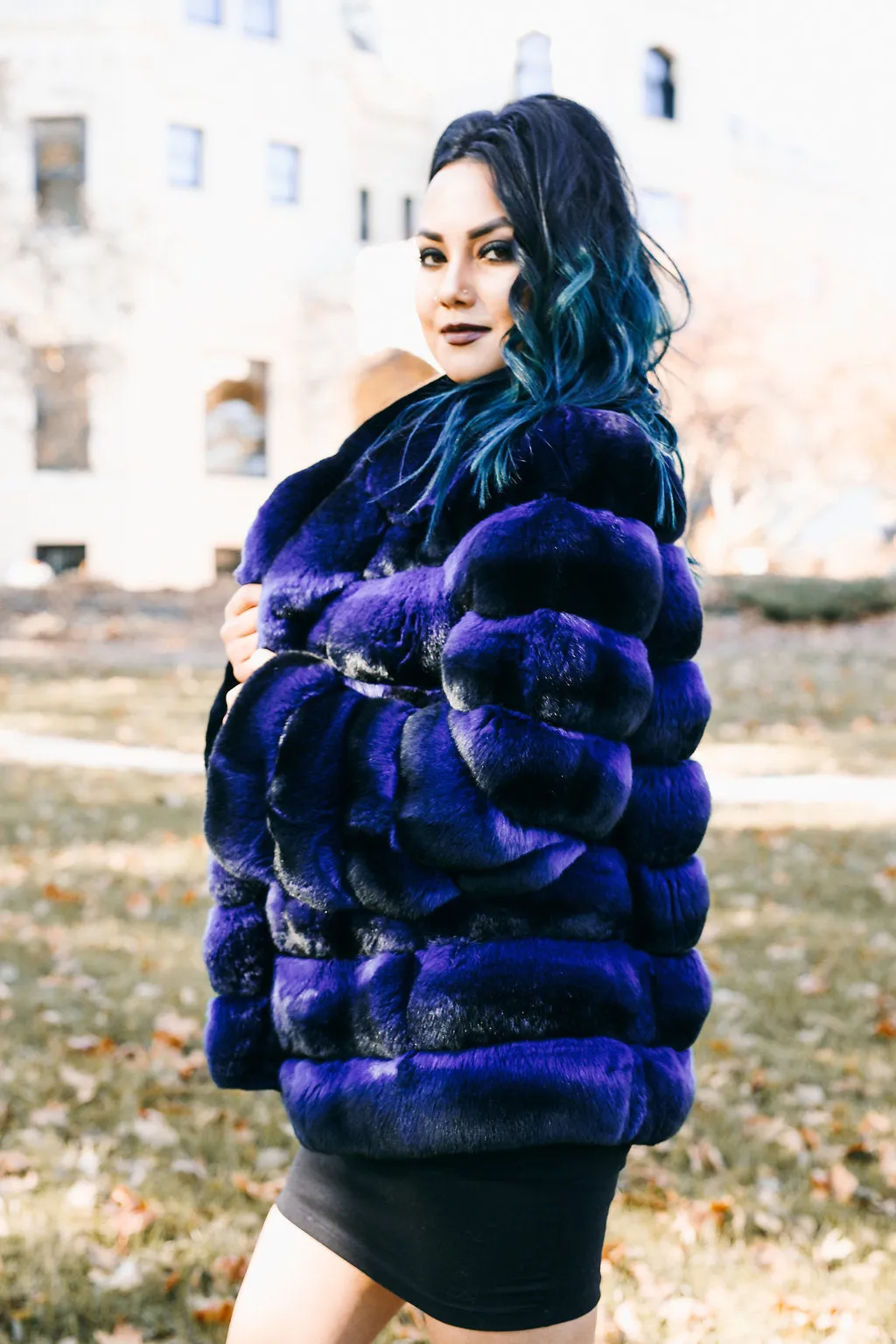 Chinchilla Fur Jacket