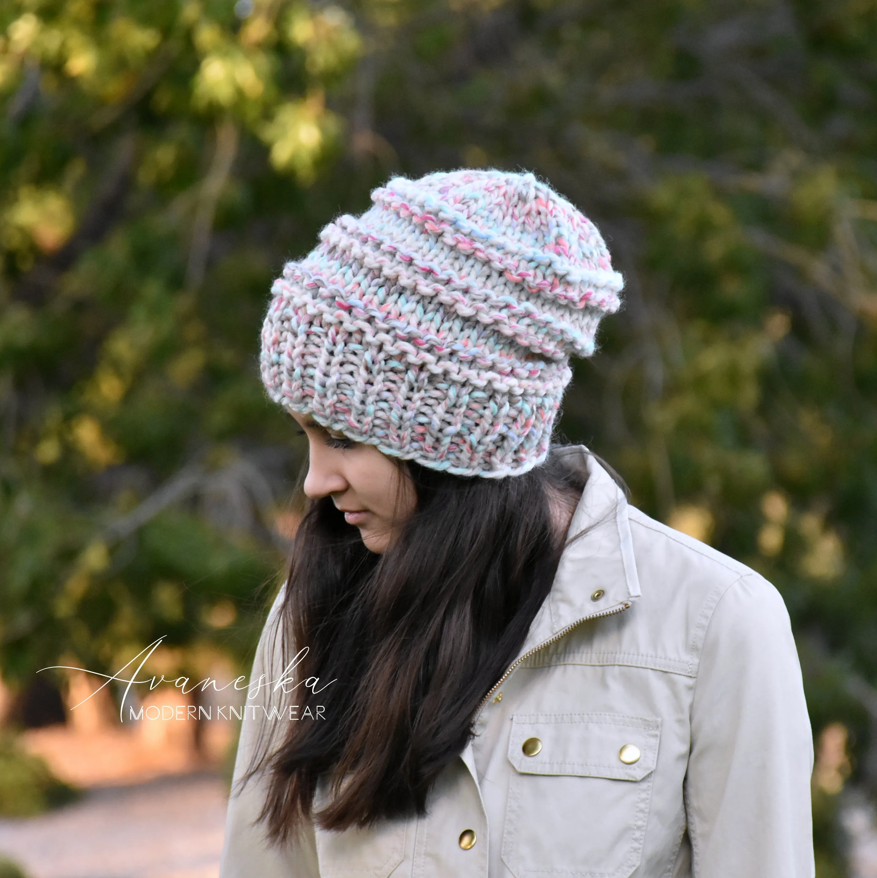 Chunky Slouchy Hat | THE IZARA