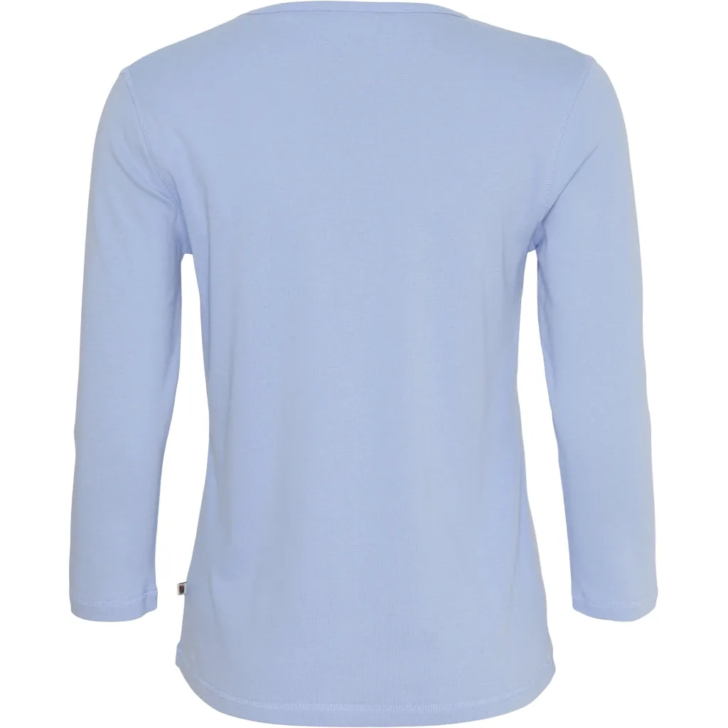 Clarissa Long Sleeve Tee - Sky blue