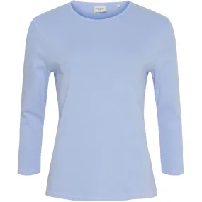 Clarissa Long Sleeve Tee - Sky blue