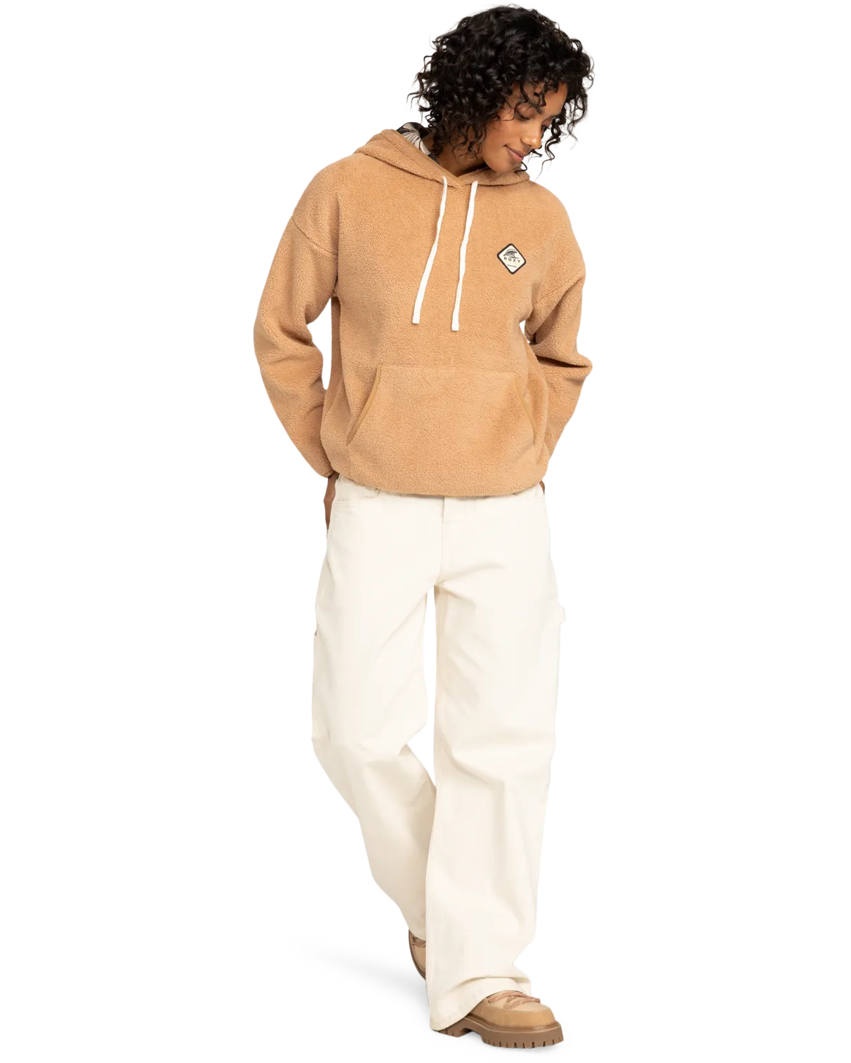 Cool Calling Hoodie in Camel