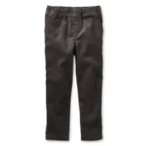 Corduroy Pants: Jet Black