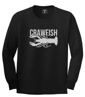 Crawfish Mens Long Sleeve T-Shirt