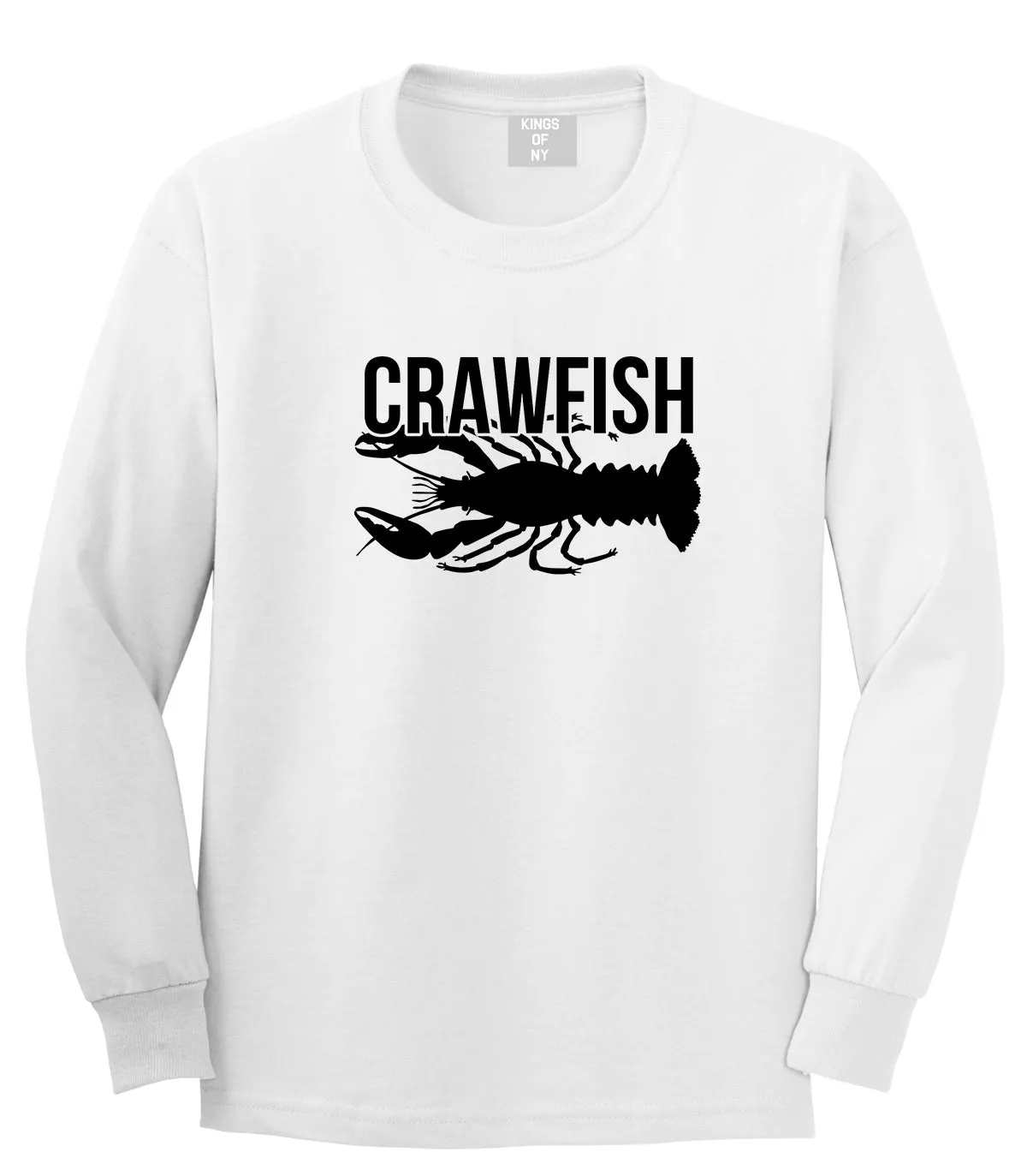 Crawfish Mens Long Sleeve T-Shirt