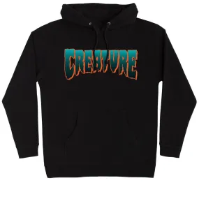 Creature Logo Hoodie - Black/Teal