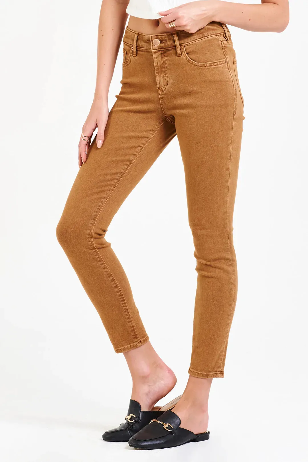 Dear John Butterscotch Gisele Skinny Jeans