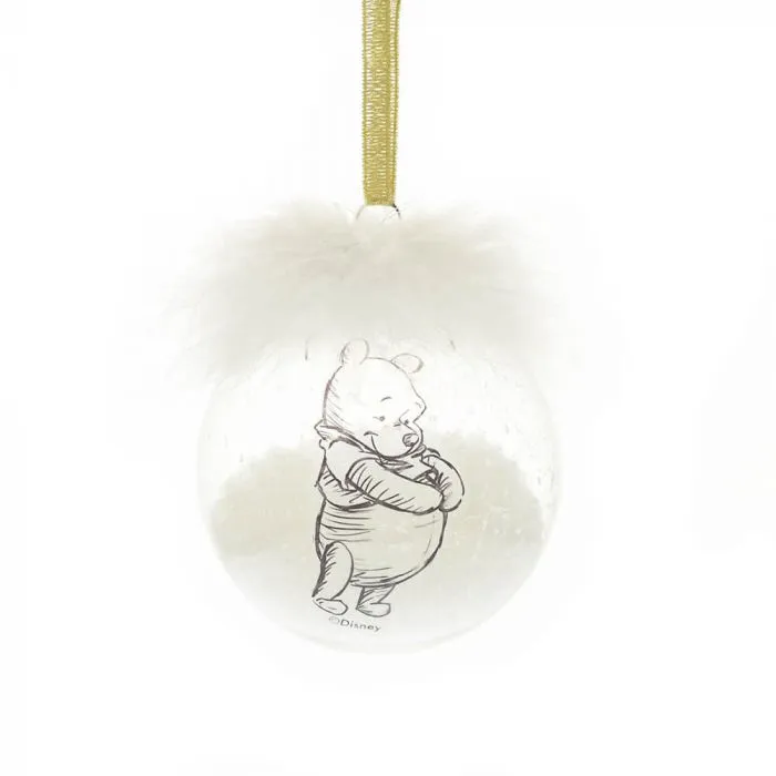 Disney Christmas <br> Bauble Set of 2 <br> Pooh & Piglet