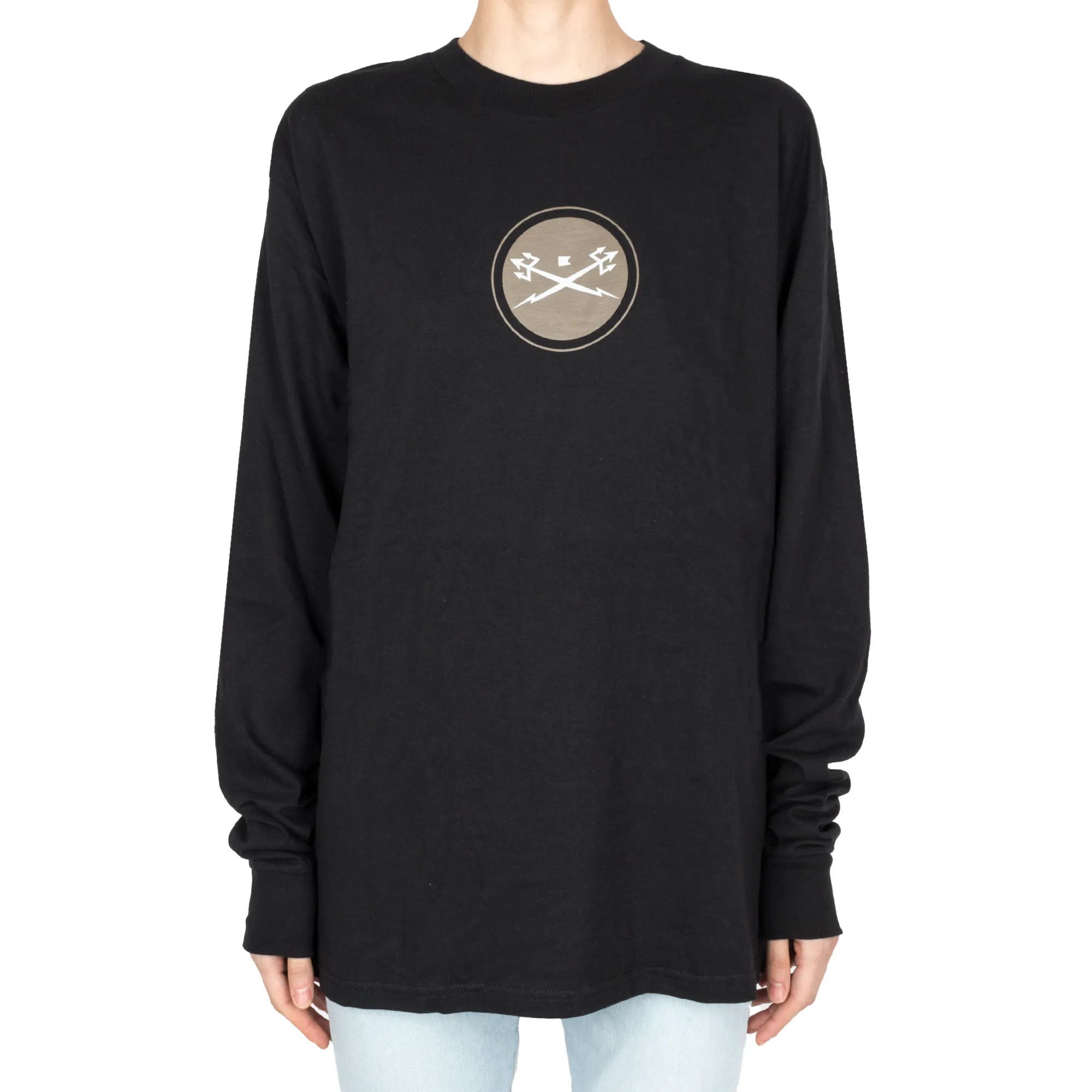 Distinct Long Sleeve Tee - Black