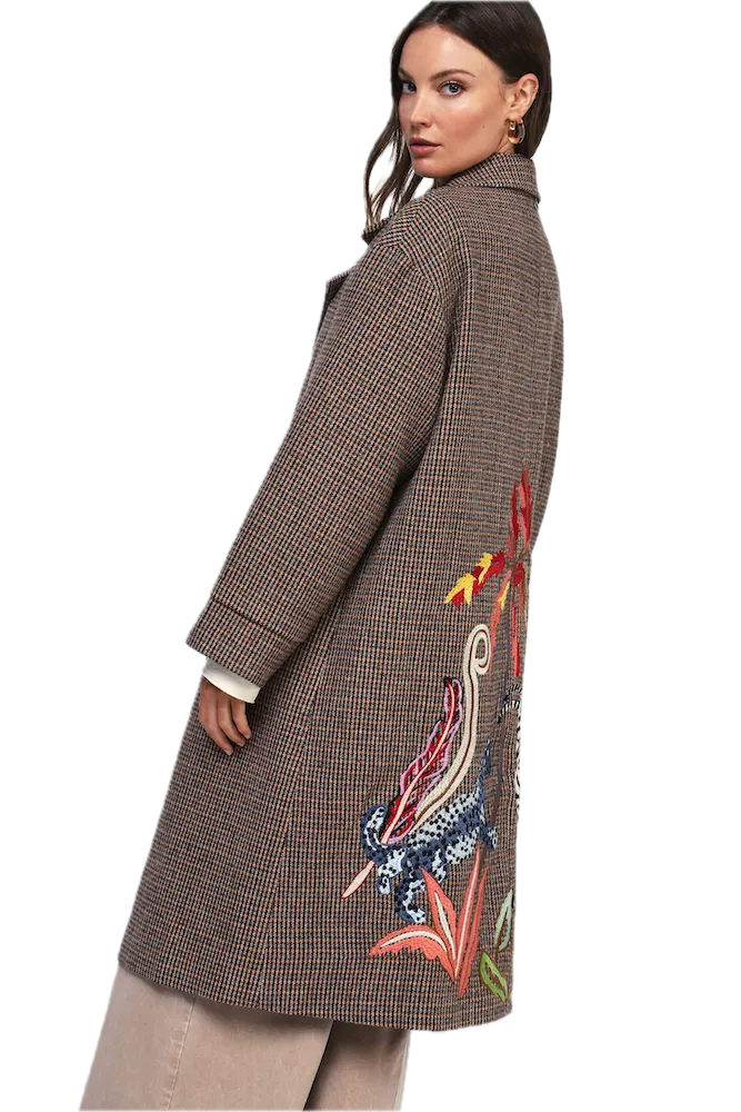 Dixie brown long jacket