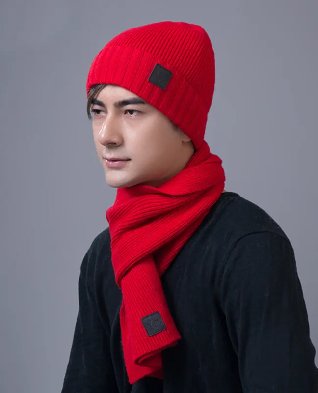 Exclusive Knit Hat and Scarf  Set