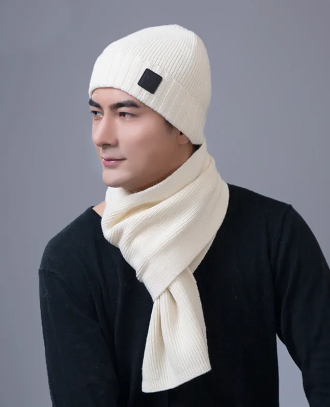 Exclusive Knit Hat and Scarf  Set