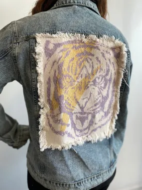 Eye of the Tiger Denim Jacket