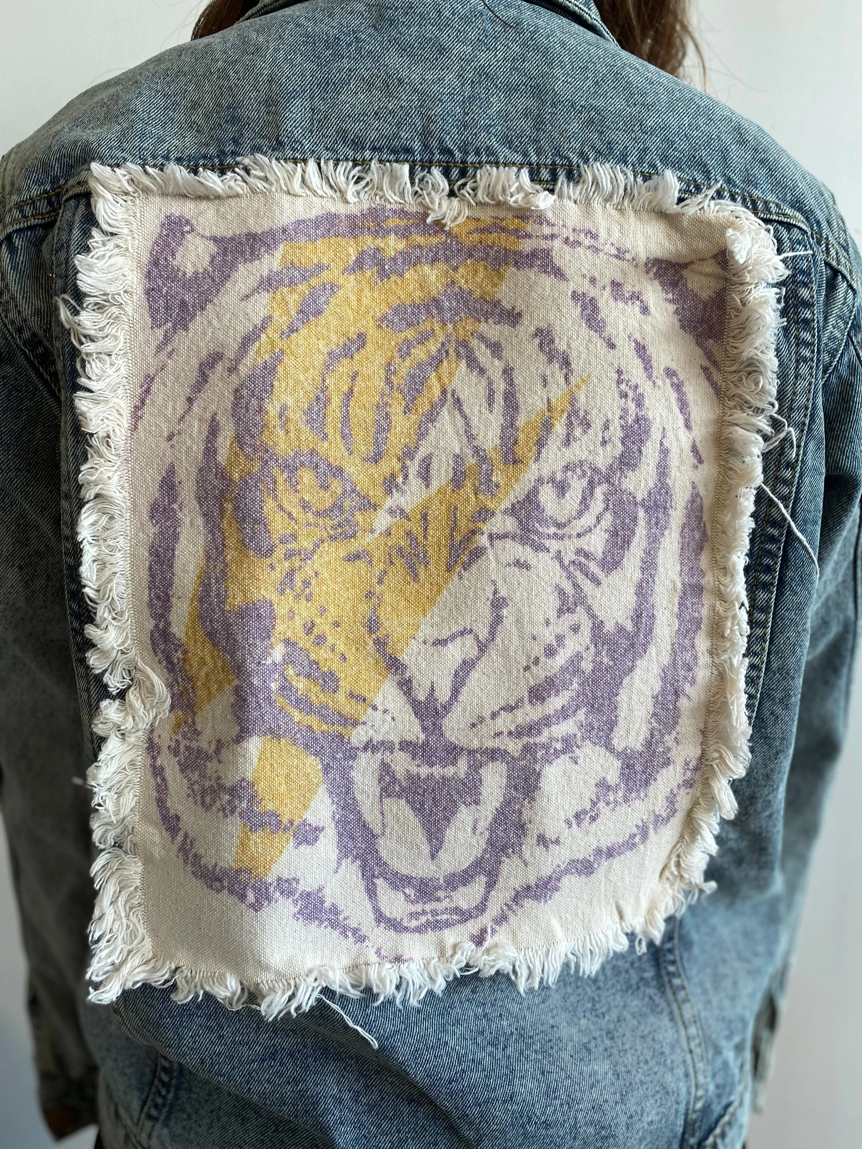 Eye of the Tiger Denim Jacket