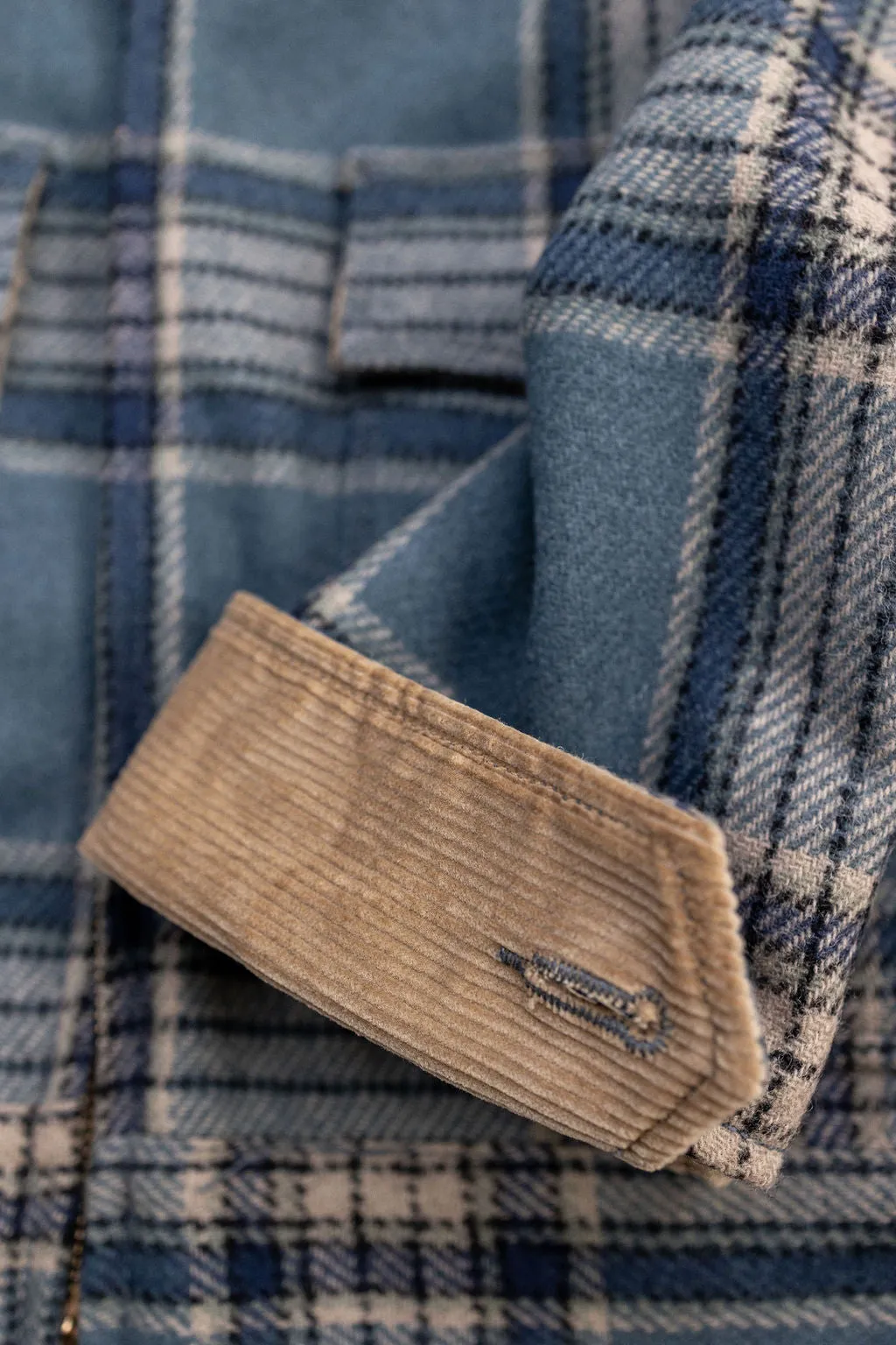 Freenote Cloth Alcorn - Blue Lagoon Plaid