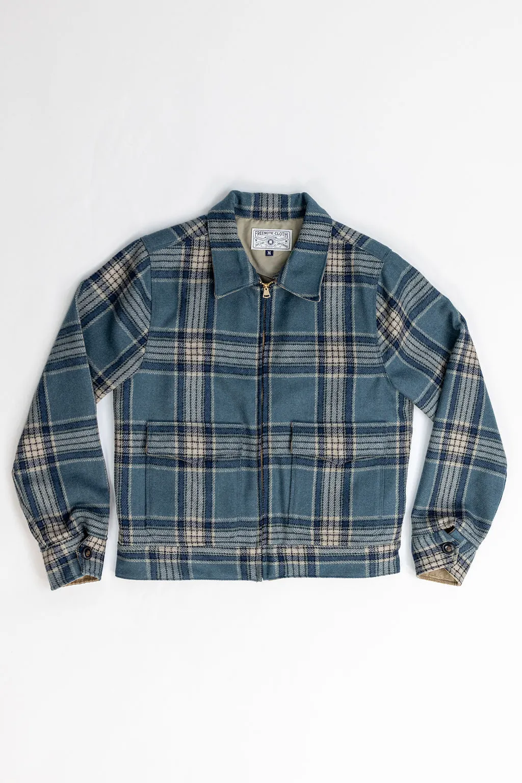 Freenote Cloth Alcorn - Blue Lagoon Plaid