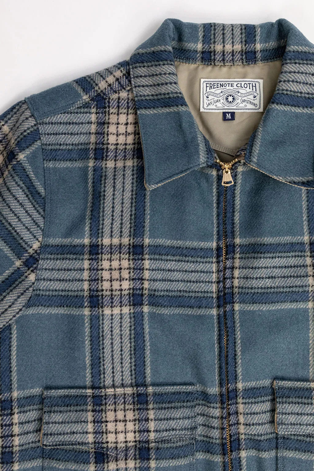 Freenote Cloth Alcorn - Blue Lagoon Plaid