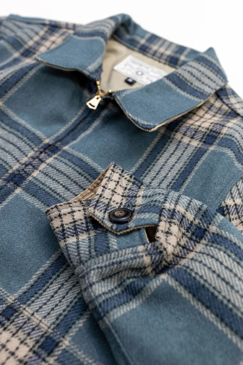 Freenote Cloth Alcorn - Blue Lagoon Plaid