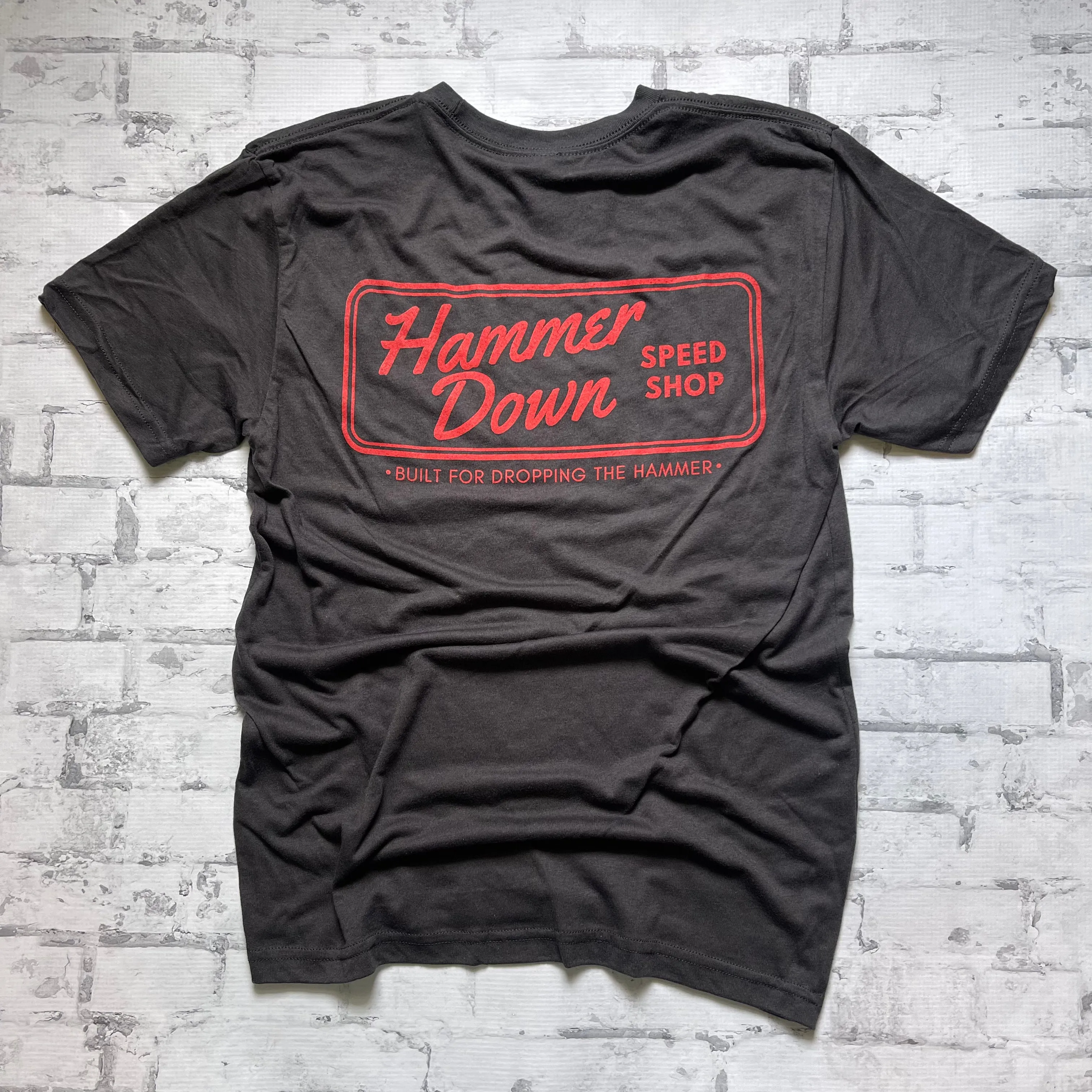 Hammer Down "HD Speed Shop" Short Sleeve T-shirt - Black