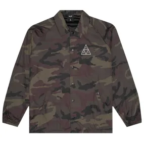 HUF ESSENTIALS COACHES JACKET RUSSET CAMO