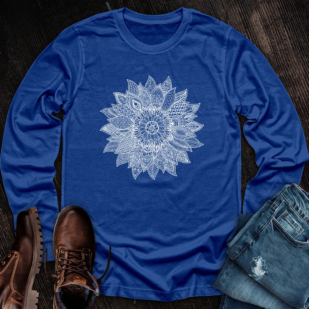 Ivory Sunflower Long Sleeve