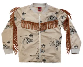 Jelly Alligator Treasure Island Fringe Cowboy Jacket