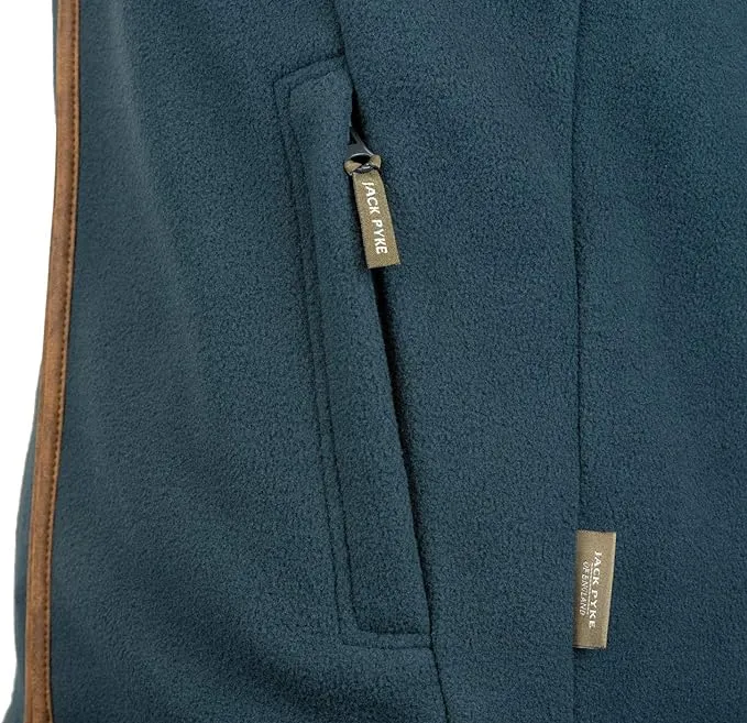 JP  Mens Countryman Fleece Gilet Deep Aqua