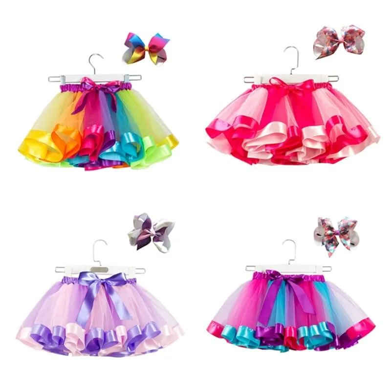 Kids Princess Mini Tutu Skirt