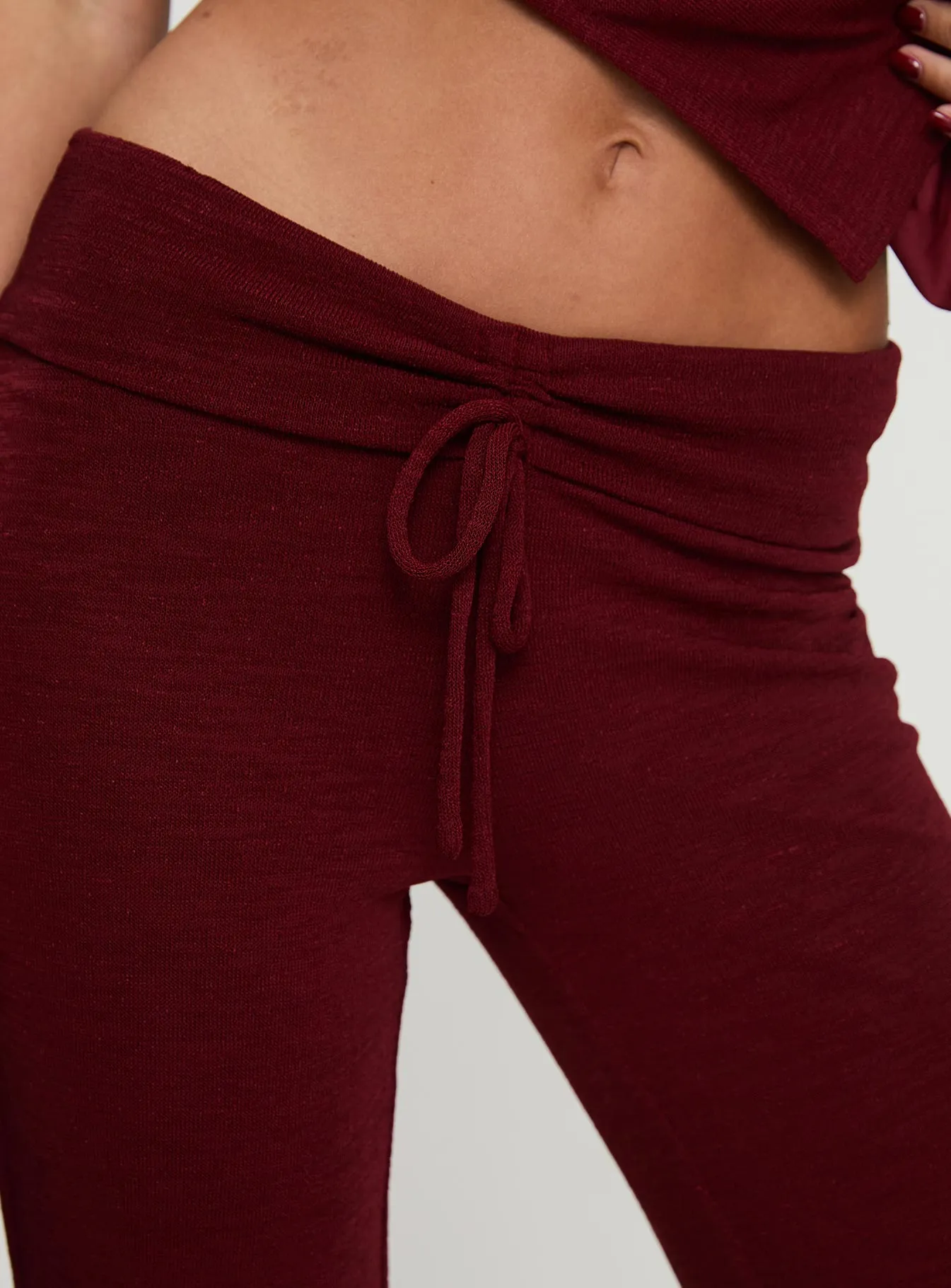 Laurenita Pants Burgundy