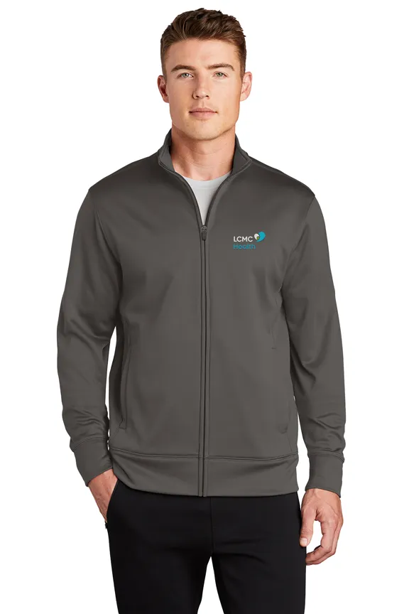 LCMC Health Personal Item Sport-Tek Wick Fleece Full Zip Jacket Jackets with Embroidered Logo