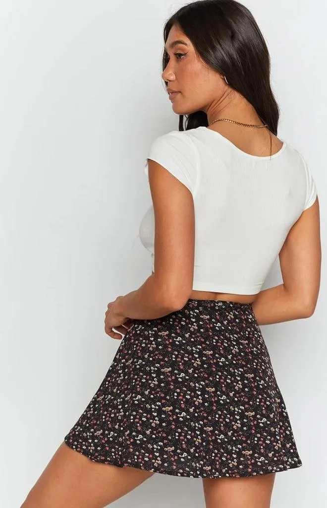 Leno High Waist Skirt