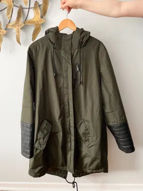 LIVIK Olive Green Anorak Winter Jacket - 2X