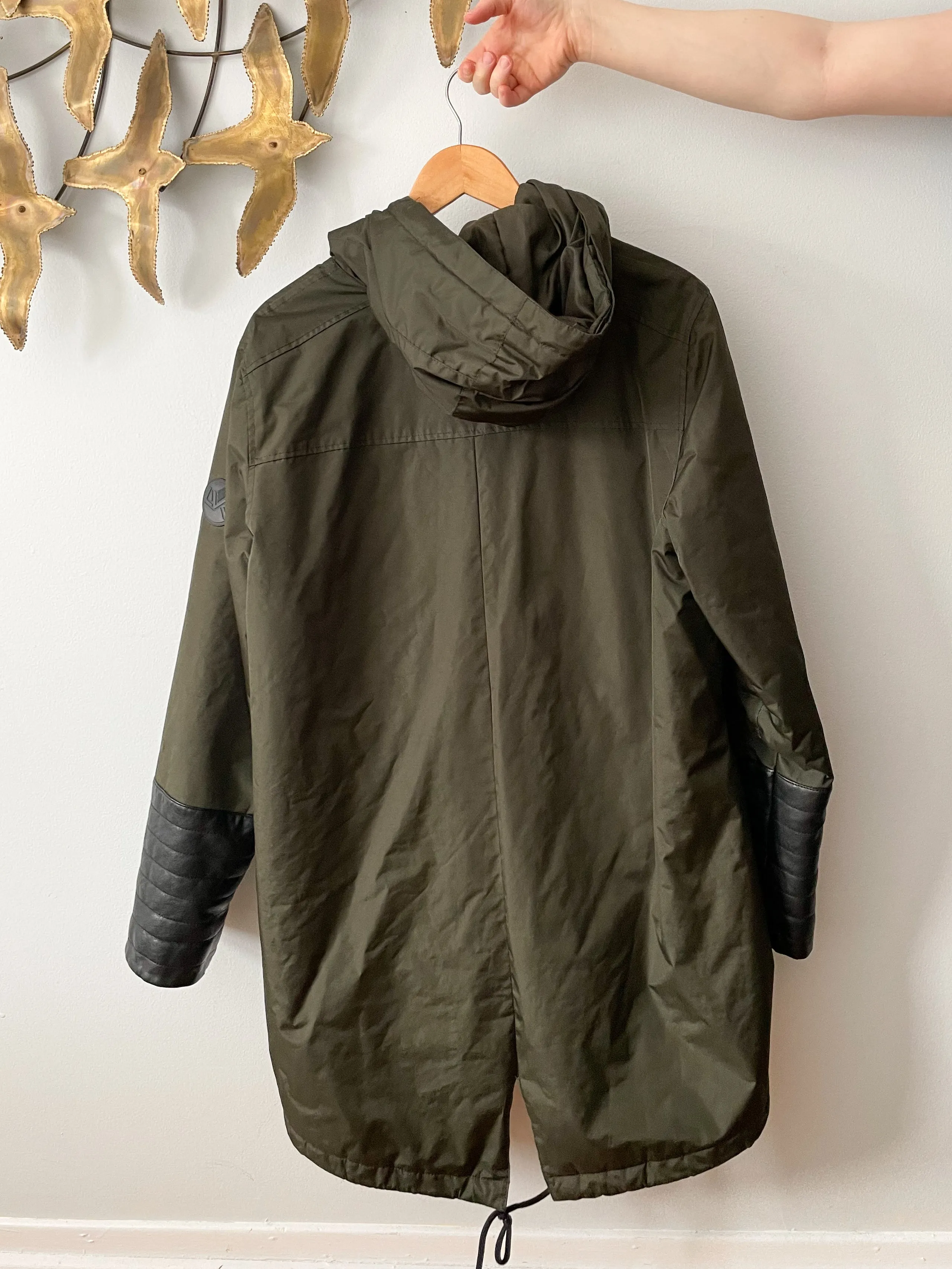 LIVIK Olive Green Anorak Winter Jacket - 2X