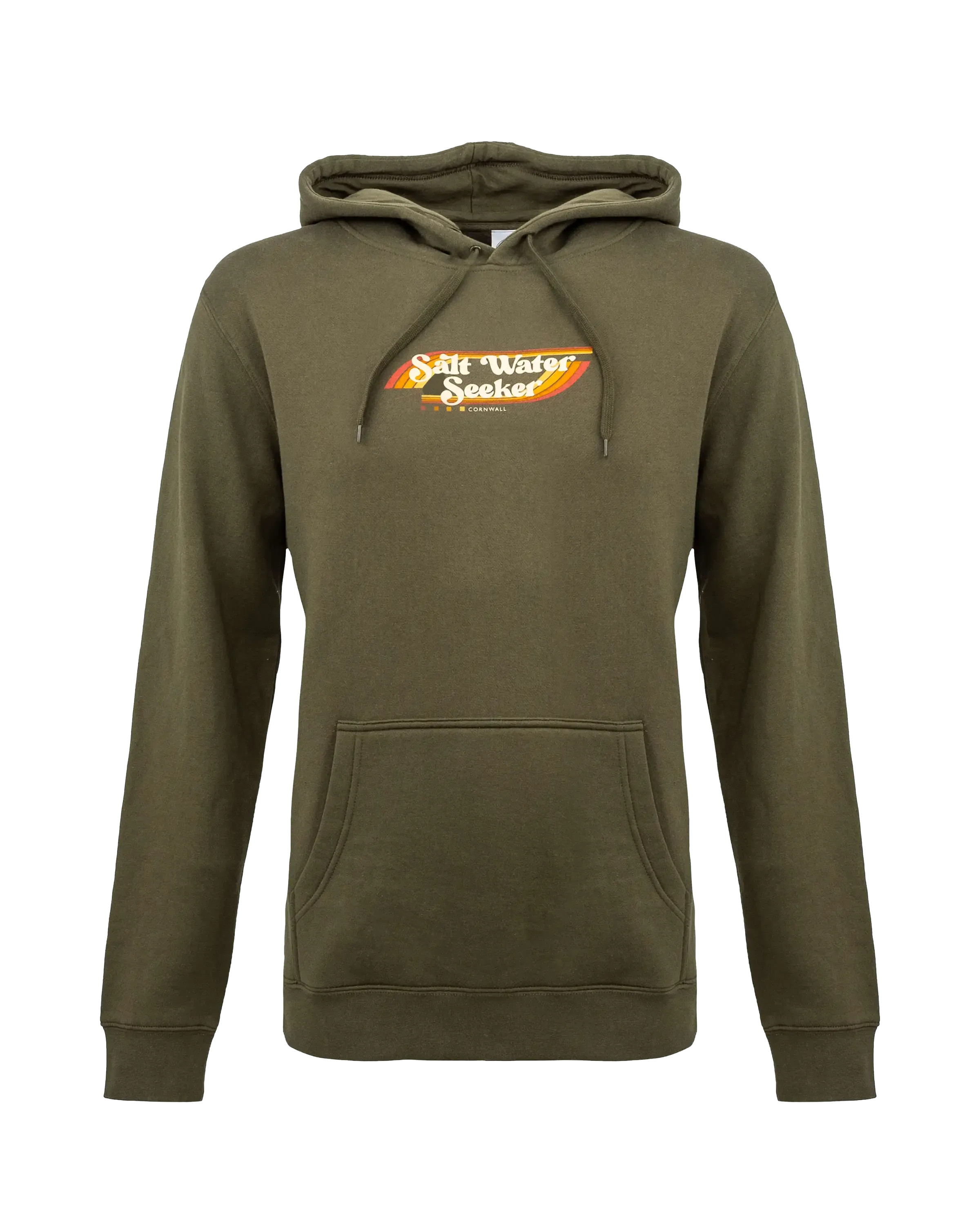 Logo Hoodie in Green